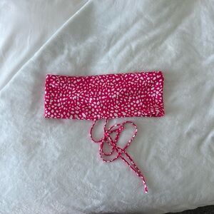 PacSun Pink and White Bikini